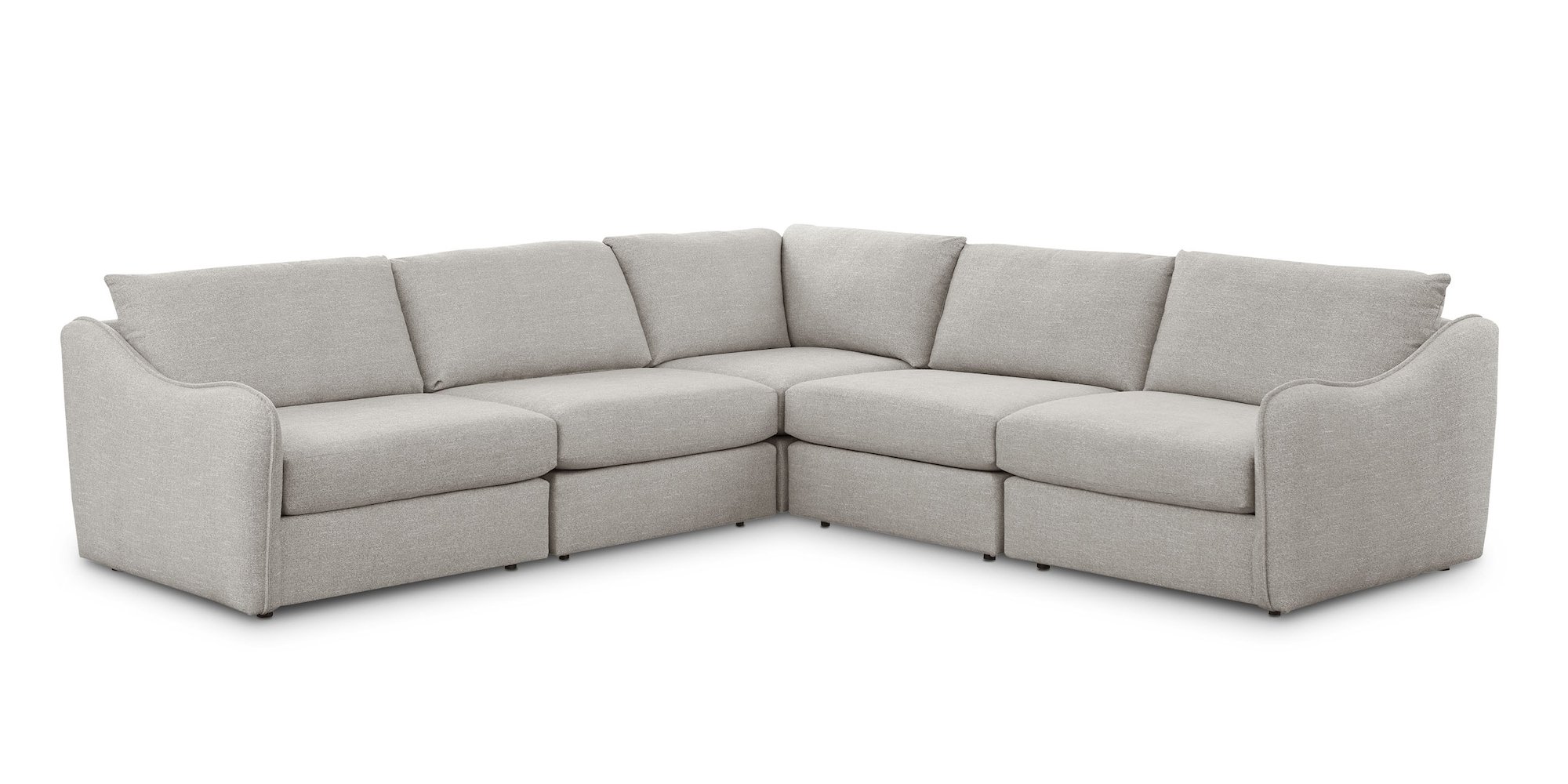 Kendall Slope Arm Modular L-Shaped Sectional