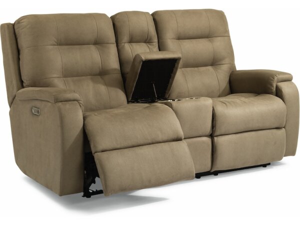 Arlo Power Reclining Loveseat with Console and Power Headrests and Lumbar - Image 3