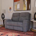 Penn Power Reclining Loveseat with Power Headrests and Lumbar - Image 3