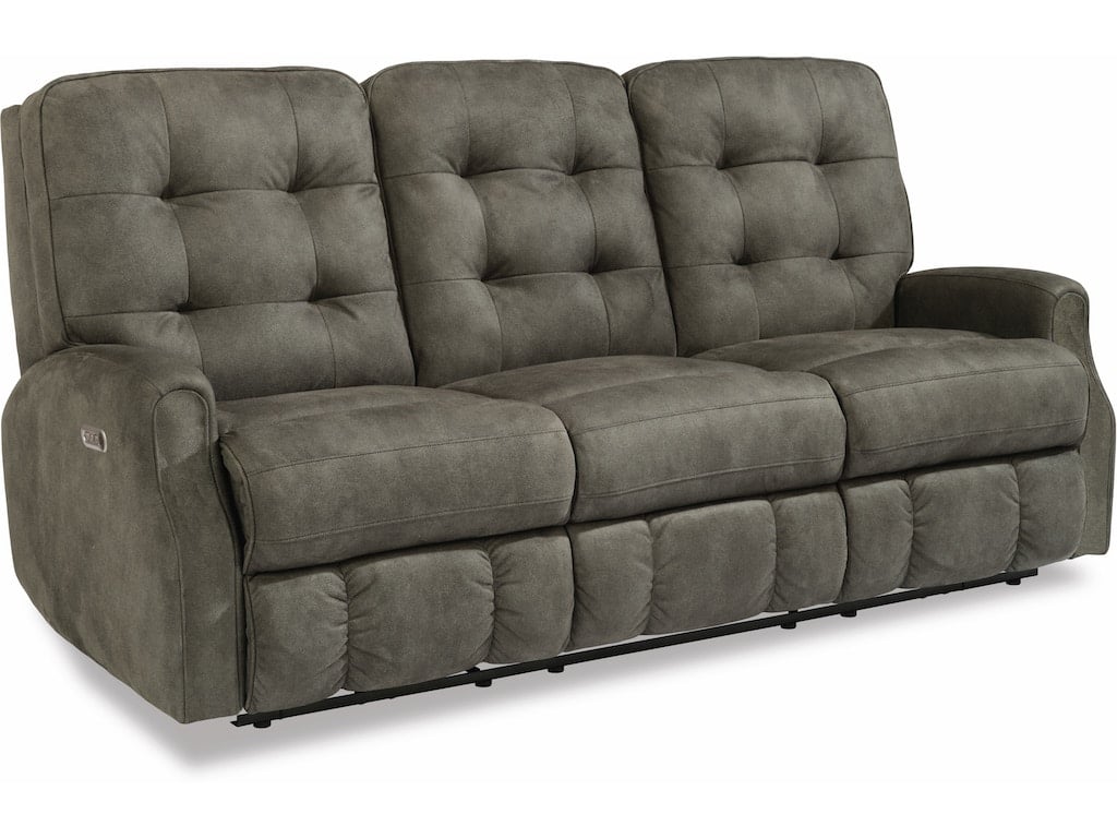 Devon Power Reclining Sofa with Power Headrests