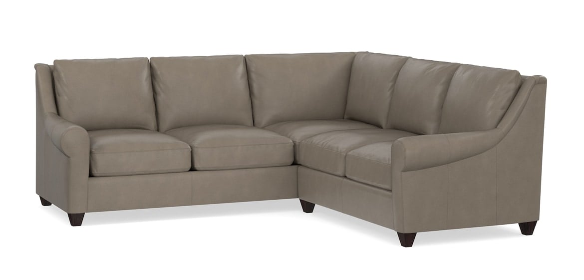 Benchmade Ellery Leather Small L-Shaped Sectional