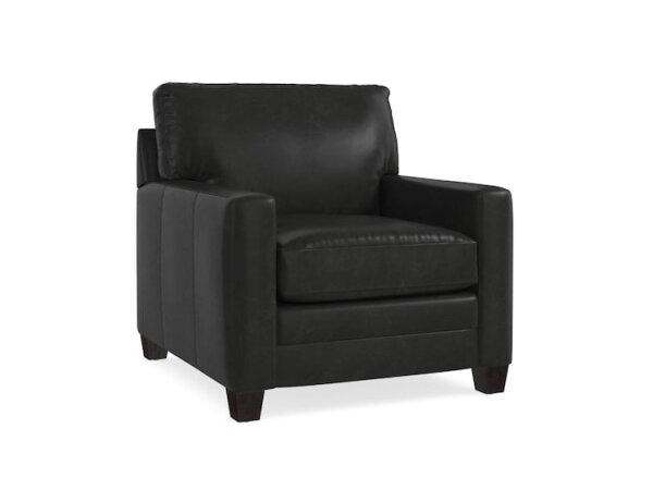 Benchmade Ladson Leather Chair Chairs Bassett Furniture