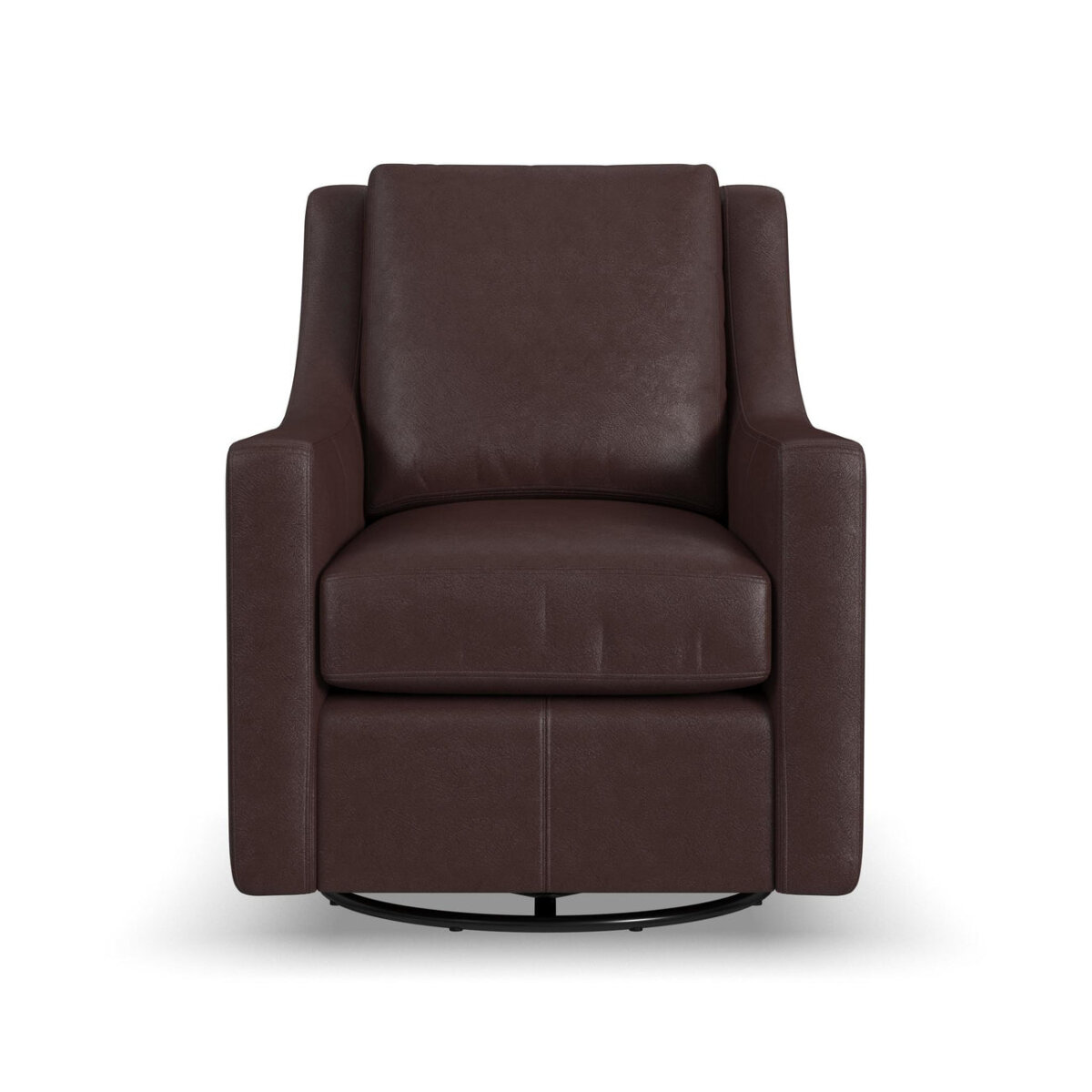 Murph Leather Swivel Chair Chairs Customizable 5
