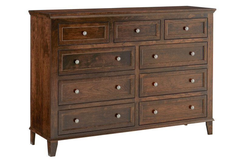 Amish Essentials Belmont 9 Drawer Dresser