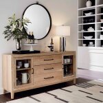 Fairfax Sideboard Washed Linen Oak