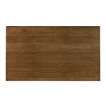 Benchmade Crossbuck Oak Dining Table - Image 3