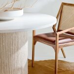 Corbin 54" Oak Dining Table - Image 2