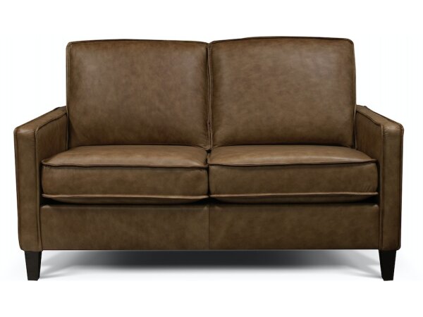 Bailey Leather Loveseat Loveseats Customizable