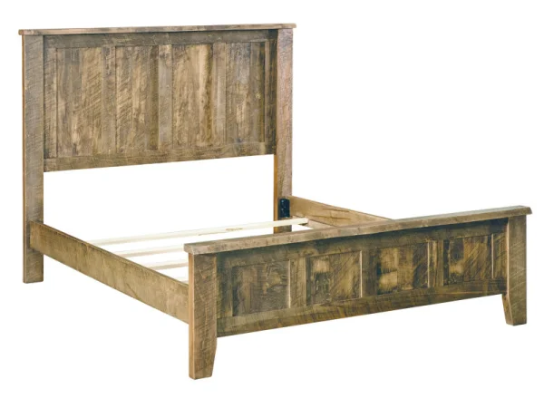 Amish Essentials Amish Rough Sawn Queen RS Panel Bed Beds Archbold Furniture Amish Essentials Amish Rough Sawn Queen RS Panel Bed Beds Archbold Furniture