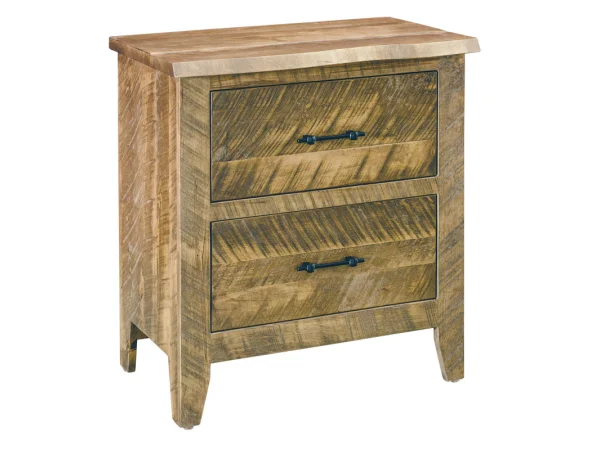 Amish Essentials Amish Rough Sawn 2 Drawer Nightstand Nightstands Archbold Furniture Amish Essentials Amish Rough Sawn 2 Drawer Nightstand Nightstands Archbold Furniture