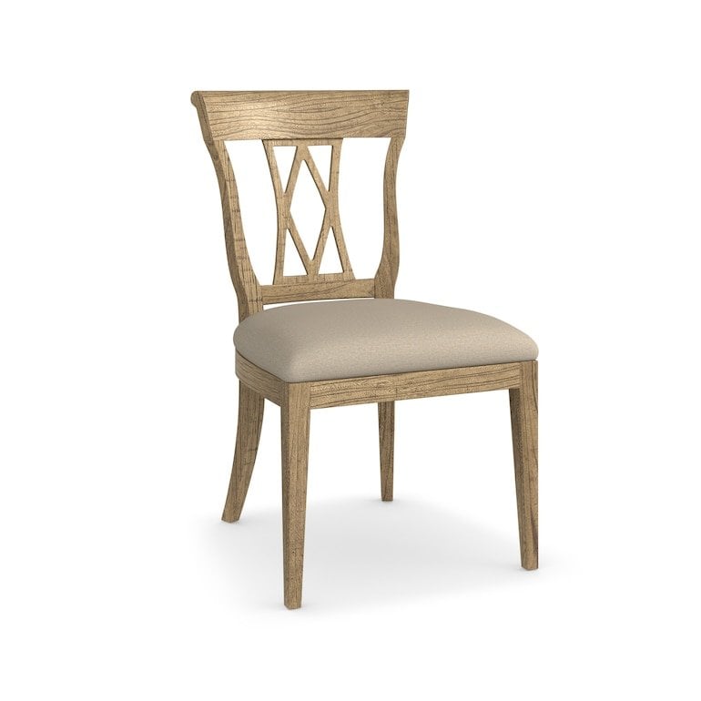 Woodridge Wood Back Side Chair Sierra Brown