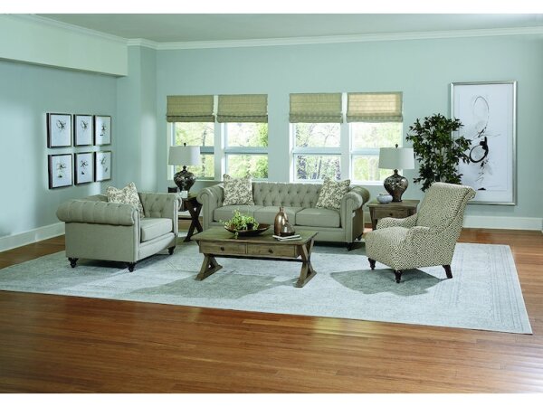 Brooks Sofa with Nails - Image 2