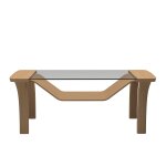 Stressless® Windsor table clear glass - Image 4