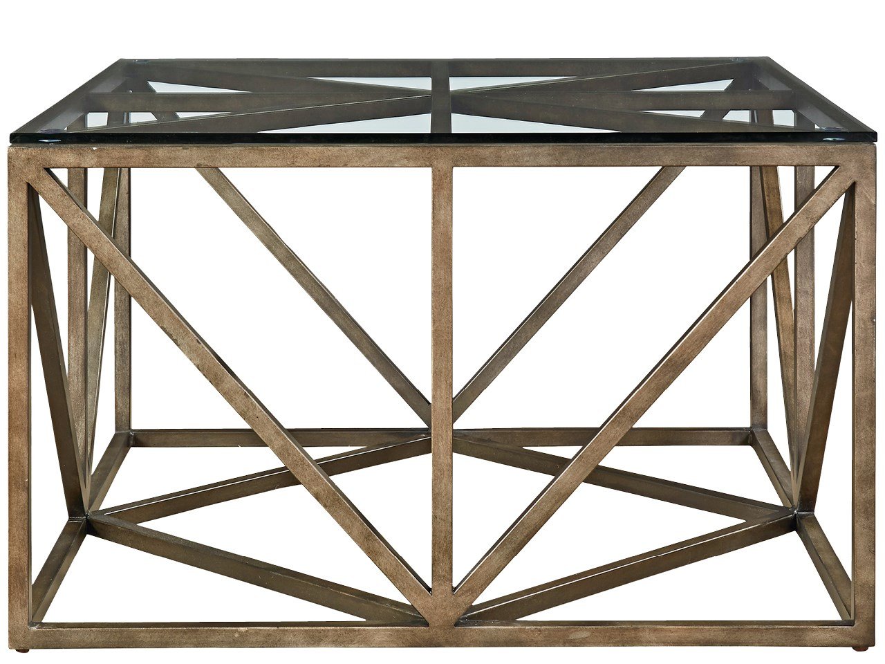 Curated Truss Square Cocktail Table