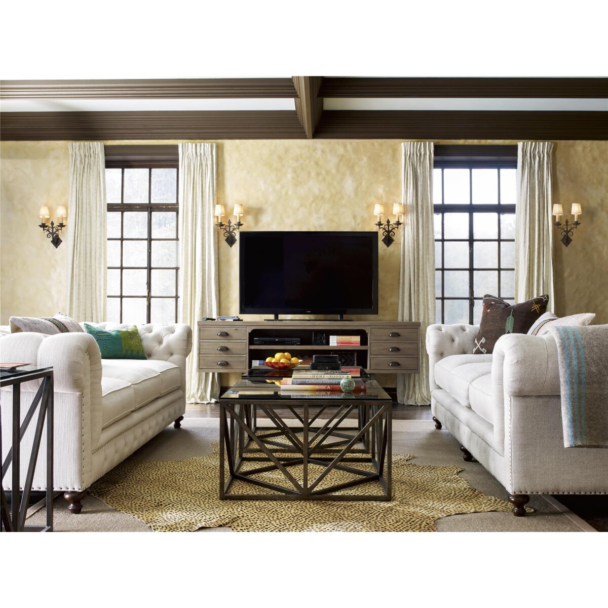 Truss Square End Table End tables Universal Furniture 6