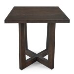 Liam Oak Square End Table - Image 2