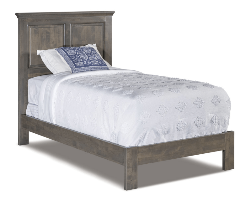 Heritage Twin Raised Panel Bed