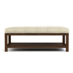 Origins Tufted Grid Cocktail Ottoman - Image 2