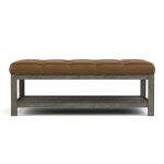 Origins Tufted Diamond Cocktail Ottoman - Image 2