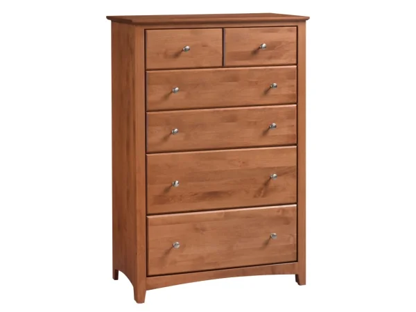 Shaker 6 Drawer Wide & Tall Chest Chests Archbold Furniture Shaker 6 Drawer Wide & Tall Chest Chests Archbold Furniture
