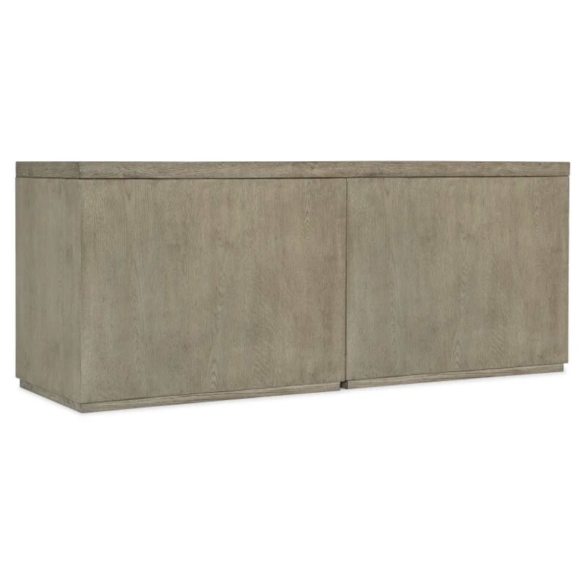Linville Falls 72″ Credenza with Lateral File and Open Desk Cabinet Desks Brown 6