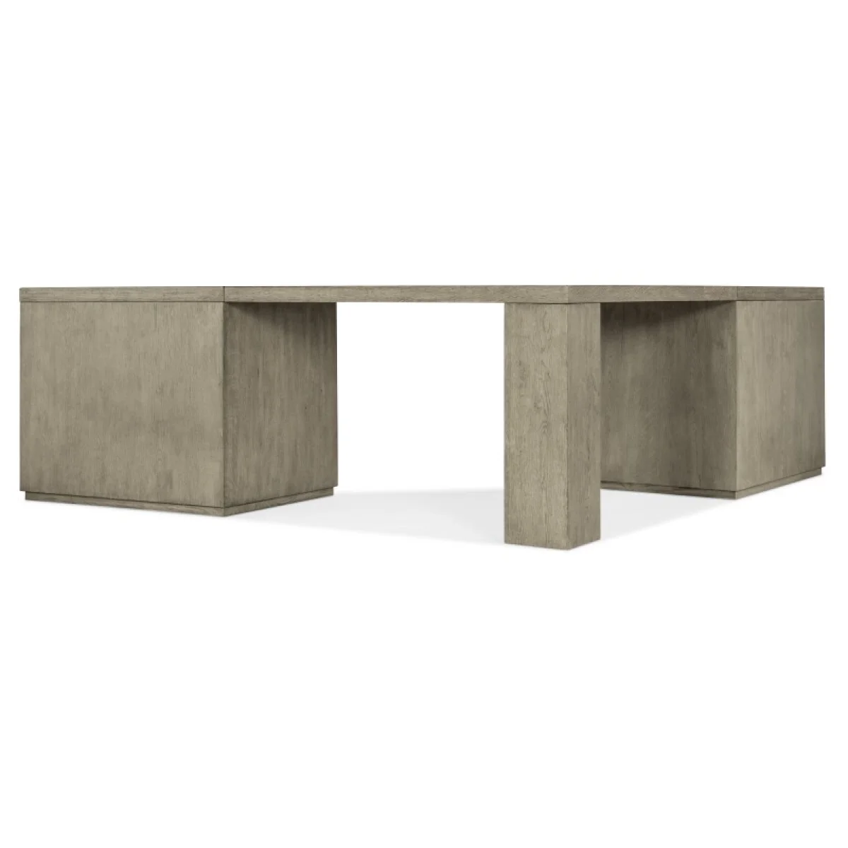 Linville Falls Corner Desk with Lateral File and Open Desk Cabinet Desks Brown 6