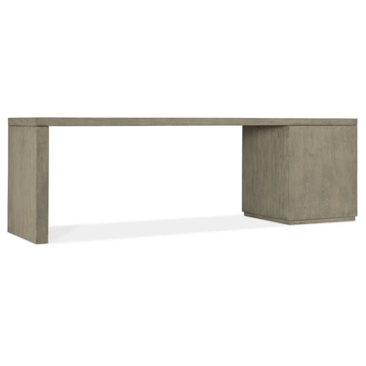 Linville Falls 96″ Desk with One File Desks Brown 6
