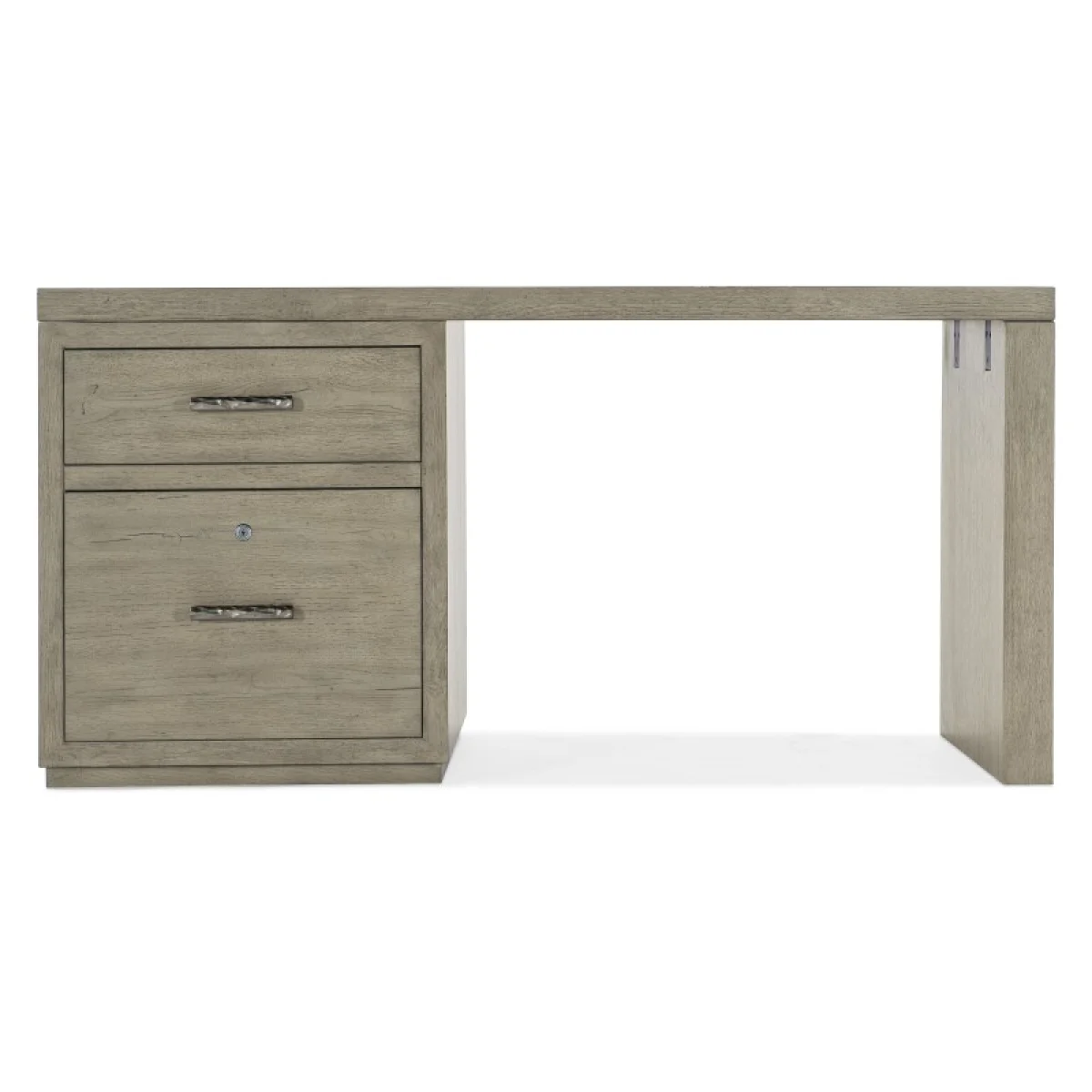 Linville Falls 60″ Desk with One File Desks Brown 7