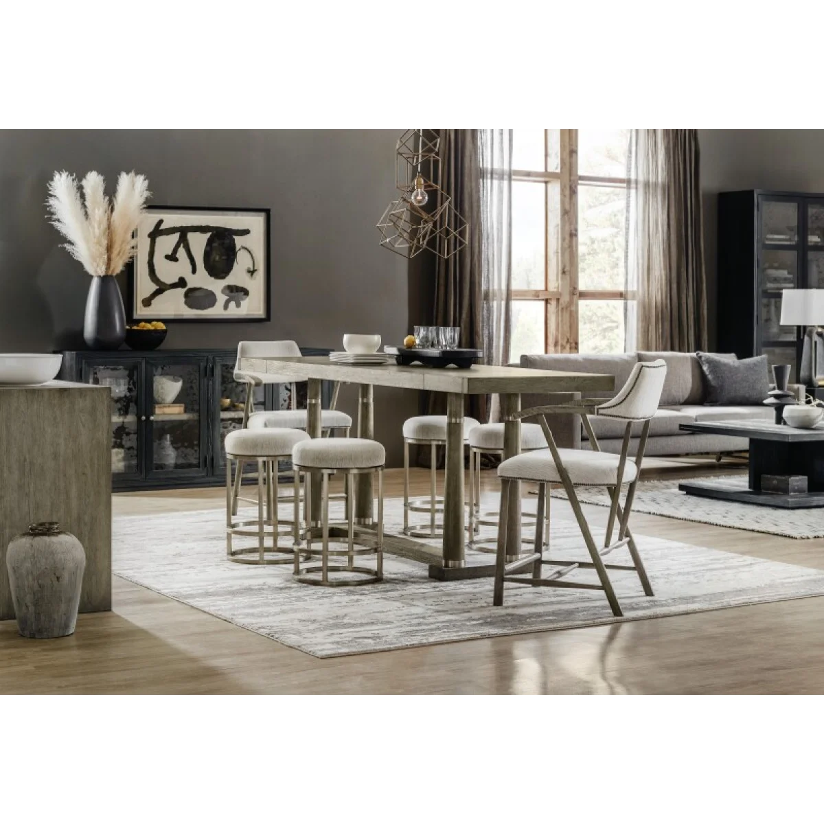 Linville Falls Norwood Friendship Table Dining Tables Brown 10