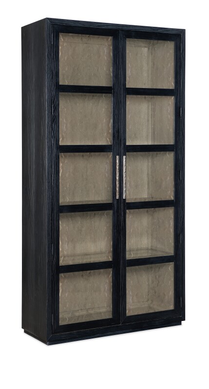 Linville Falls Shou Sugi Ban Curio Cabinet Dining Storage black 16 Linville Falls Shou Sugi Ban Curio Cabinet Dining Storage black 16