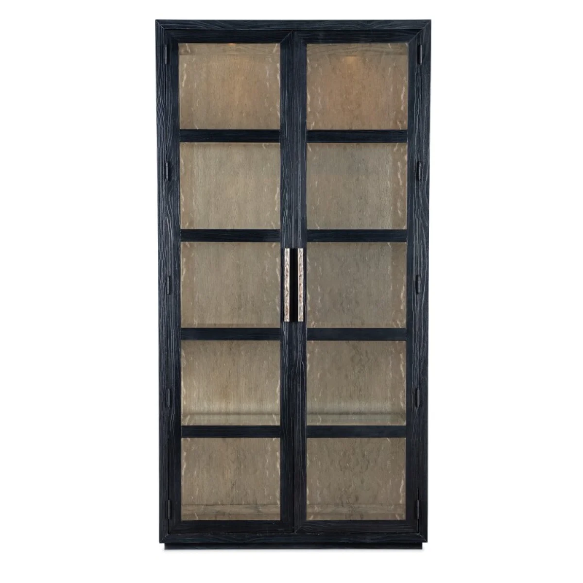 Linville Falls Shou Sugi Ban Curio Cabinet Dining Storage black 8