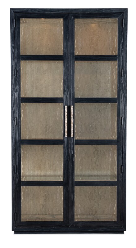 Linville Falls Shou Sugi Ban Curio Cabinet Dining Storage black 18 Linville Falls Shou Sugi Ban Curio Cabinet Dining Storage black 18