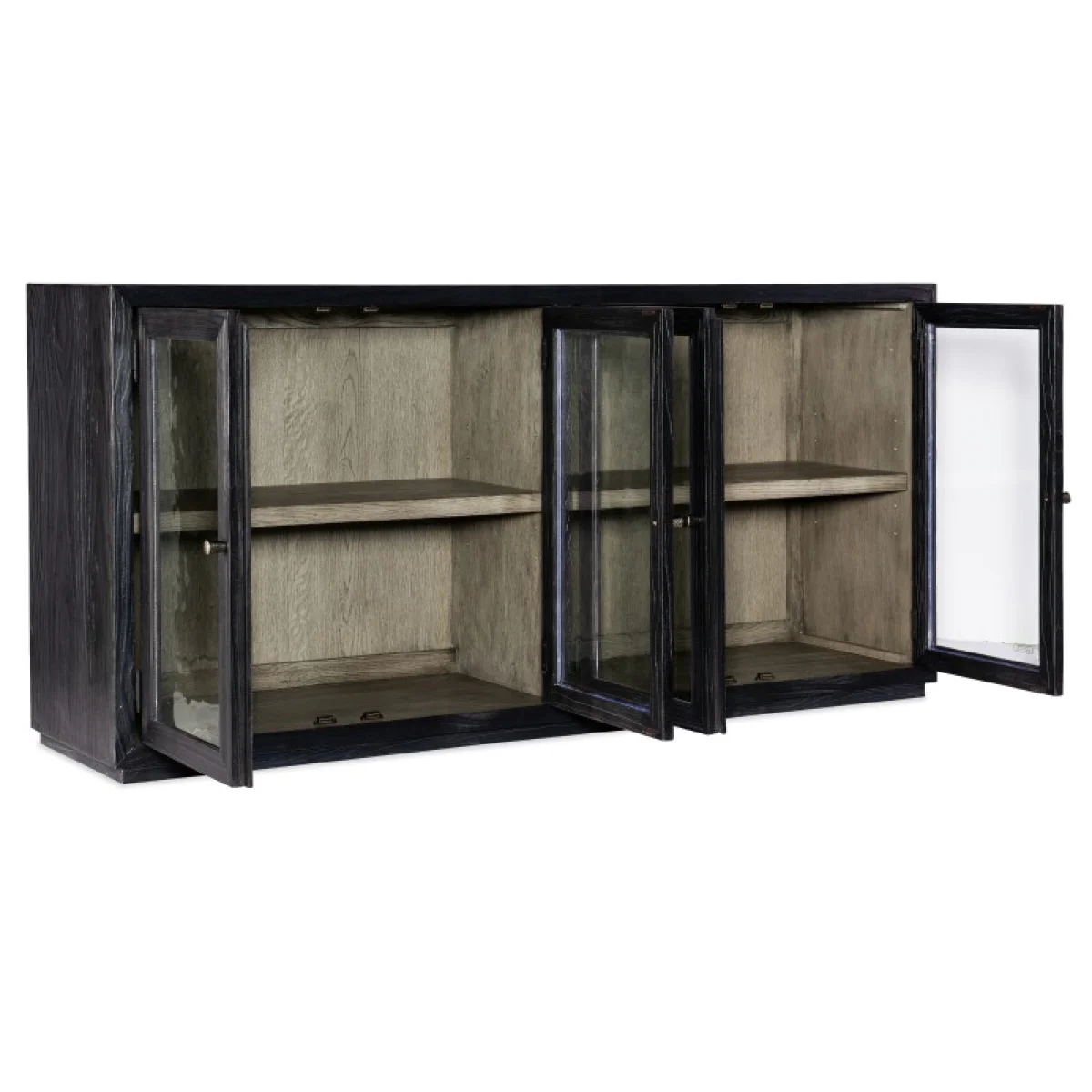Linville Falls Shou Sugi Ban Server Dining Storage black 6