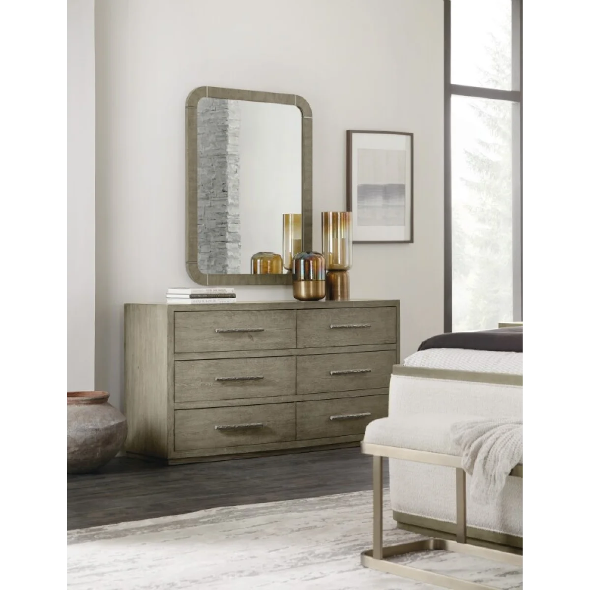 Linville Falls Chimney Gap Six Drawer Dresser Dressers Brown 8