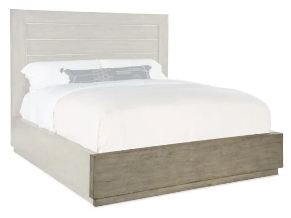 Bedroom Linville Falls Mill Ridge 6/0-6/6 Panel Footboard Bed Parts Bed Parts
