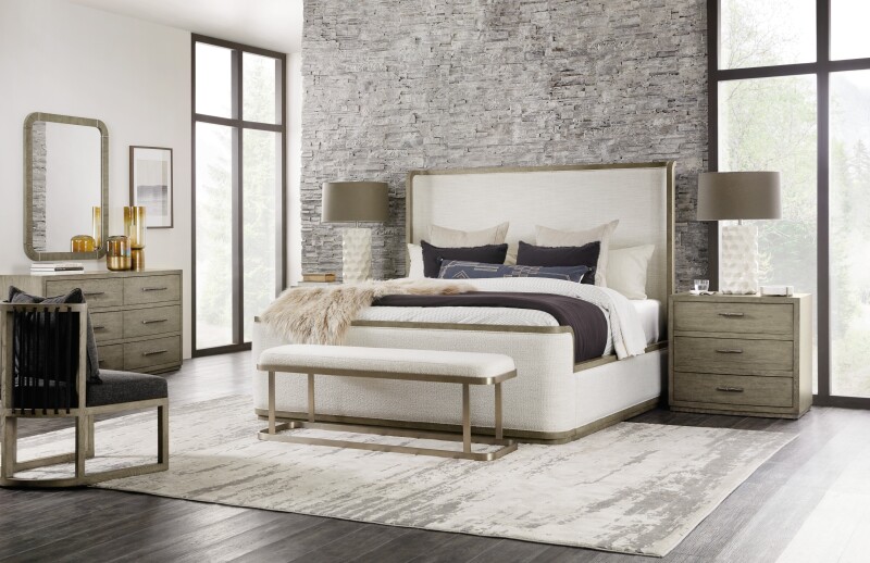 Linville Falls Boones Queen Upholstered Shelter Bed Beds Beds 8 Linville Falls Boones Queen Upholstered Shelter Bed Beds Beds 8