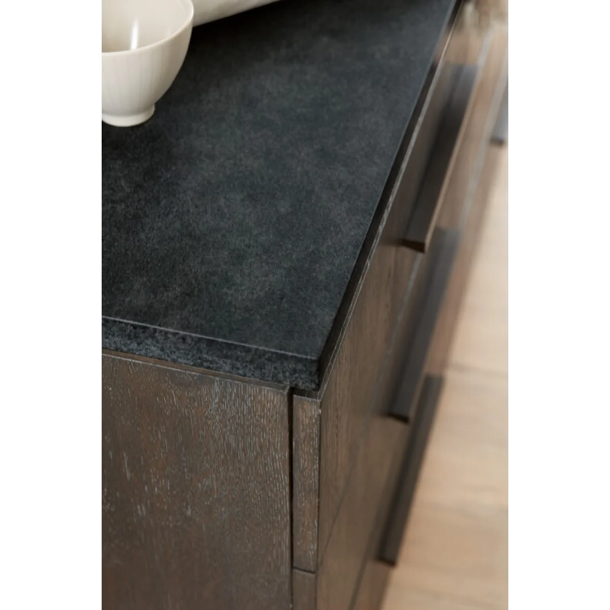 Miramar Aventura Raphael Six-Drawer Stone Top Dresser Dressers Brown 9
