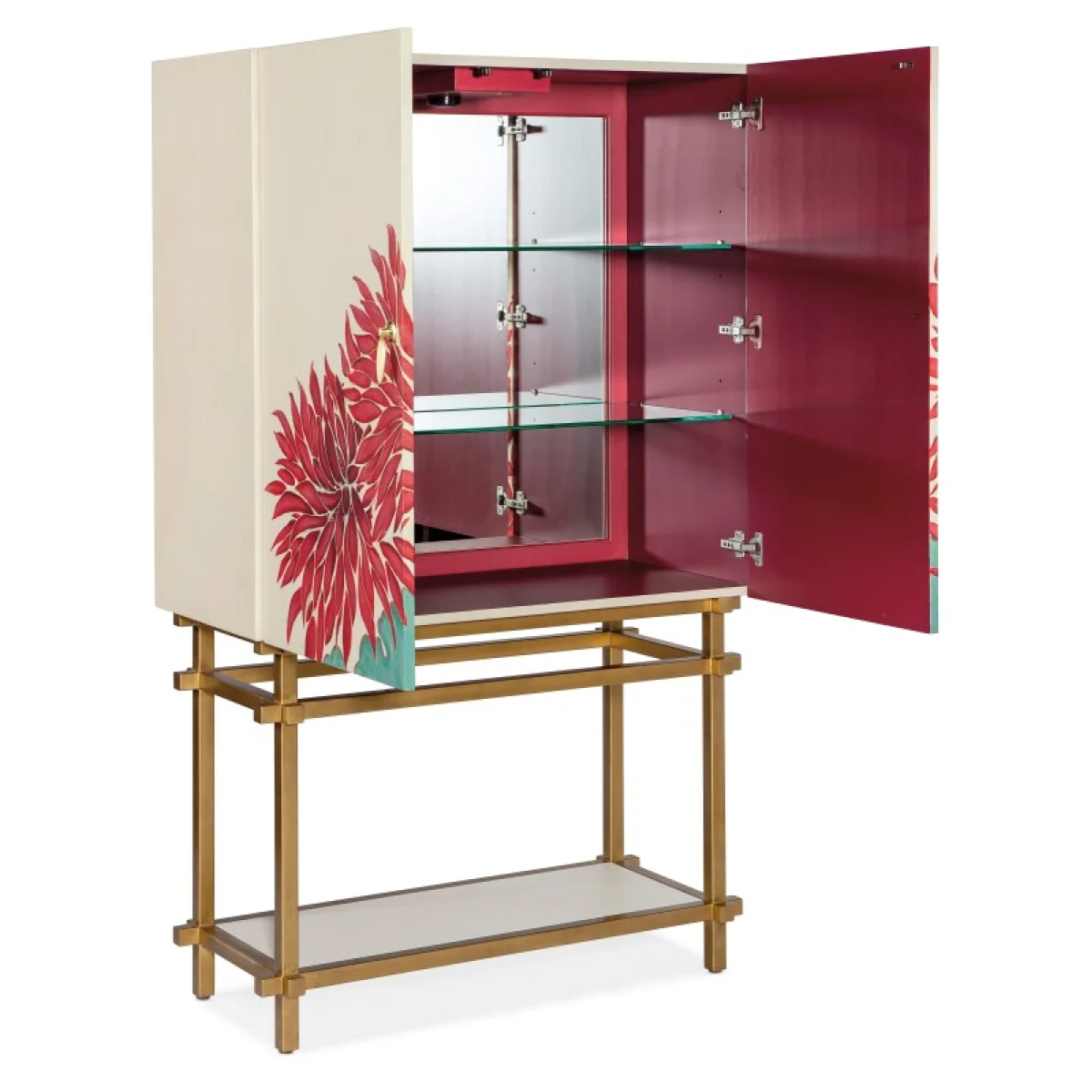 Melange Patrisha Bar Cabinet Bar Furniture Bar Furniture 7