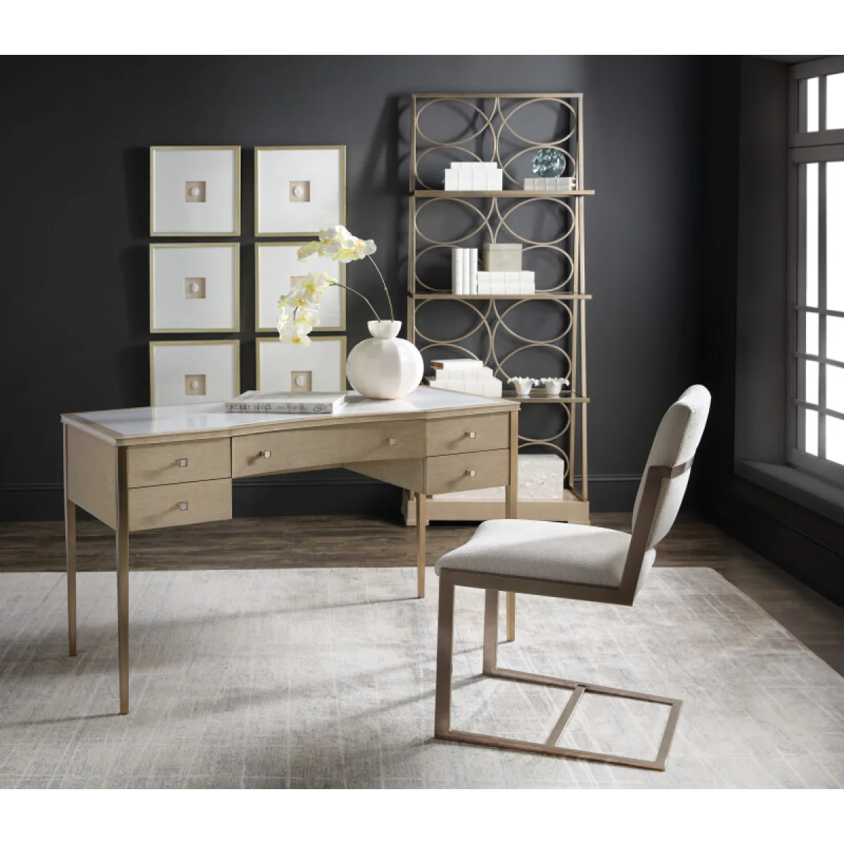 Melange Flourish Dressing Table Dressers Brown 12