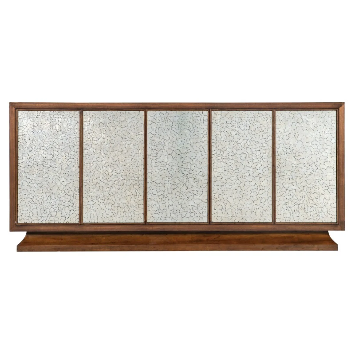 Melange Lloyds Leopard Entertainment Credenza Entertainment Stands Brown 7