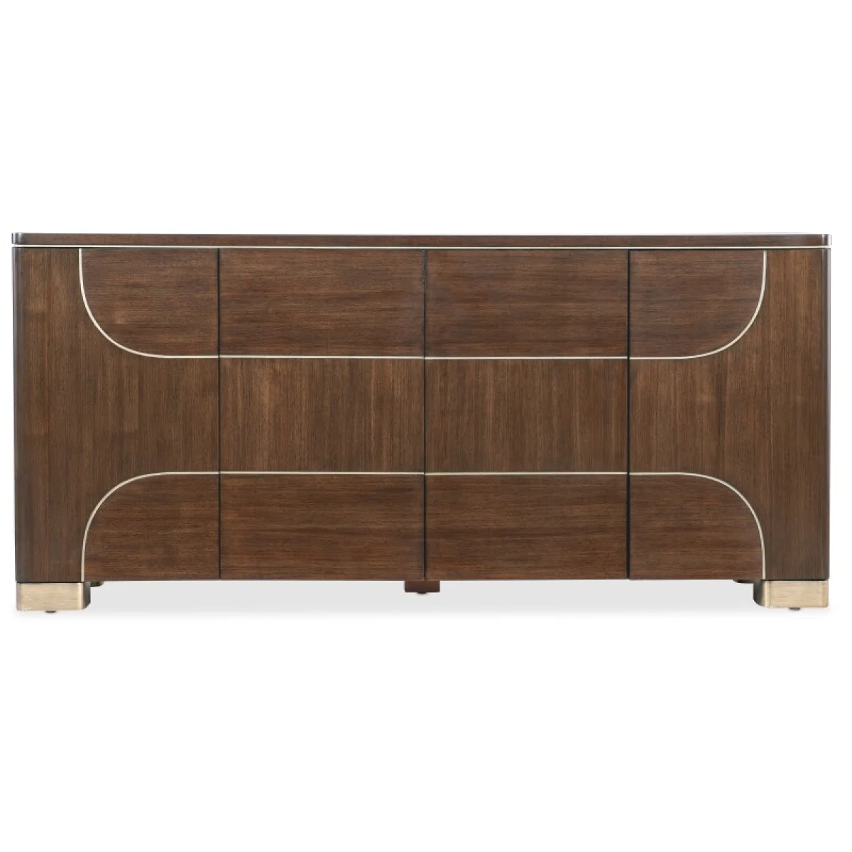 Melange Contours Credenza Entertainment Stands Brown 7
