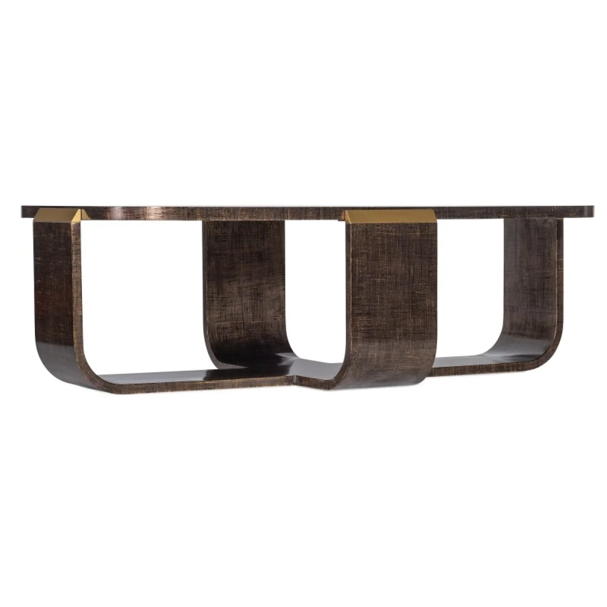 Melange Edmun Rectangle Cocktail Table Cocktail & Coffee Tables Brown 4