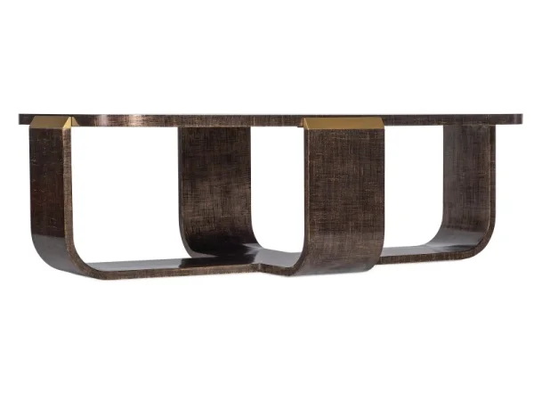 Melange Edmun Rectangle Cocktail Table Cocktail & Coffee Tables Brown