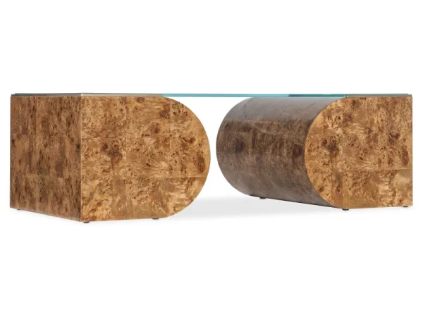 Melange Burlesque Coffee Table Cocktail & Coffee Tables Brown