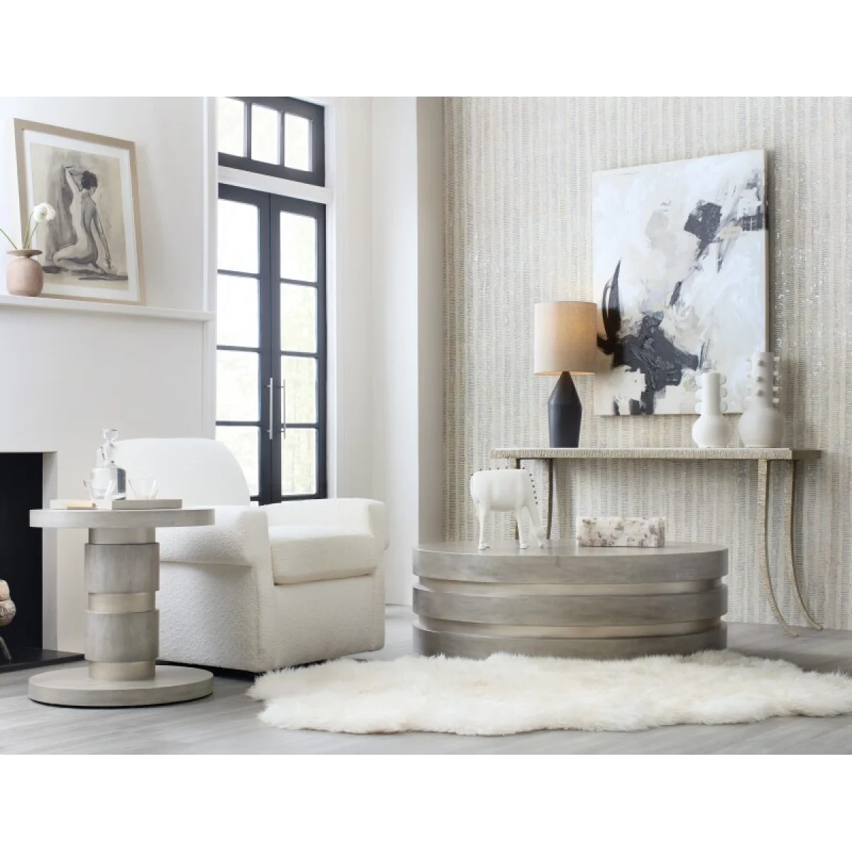 Melange Guilded Accent Table Accent Furniture Accent Furniture 7