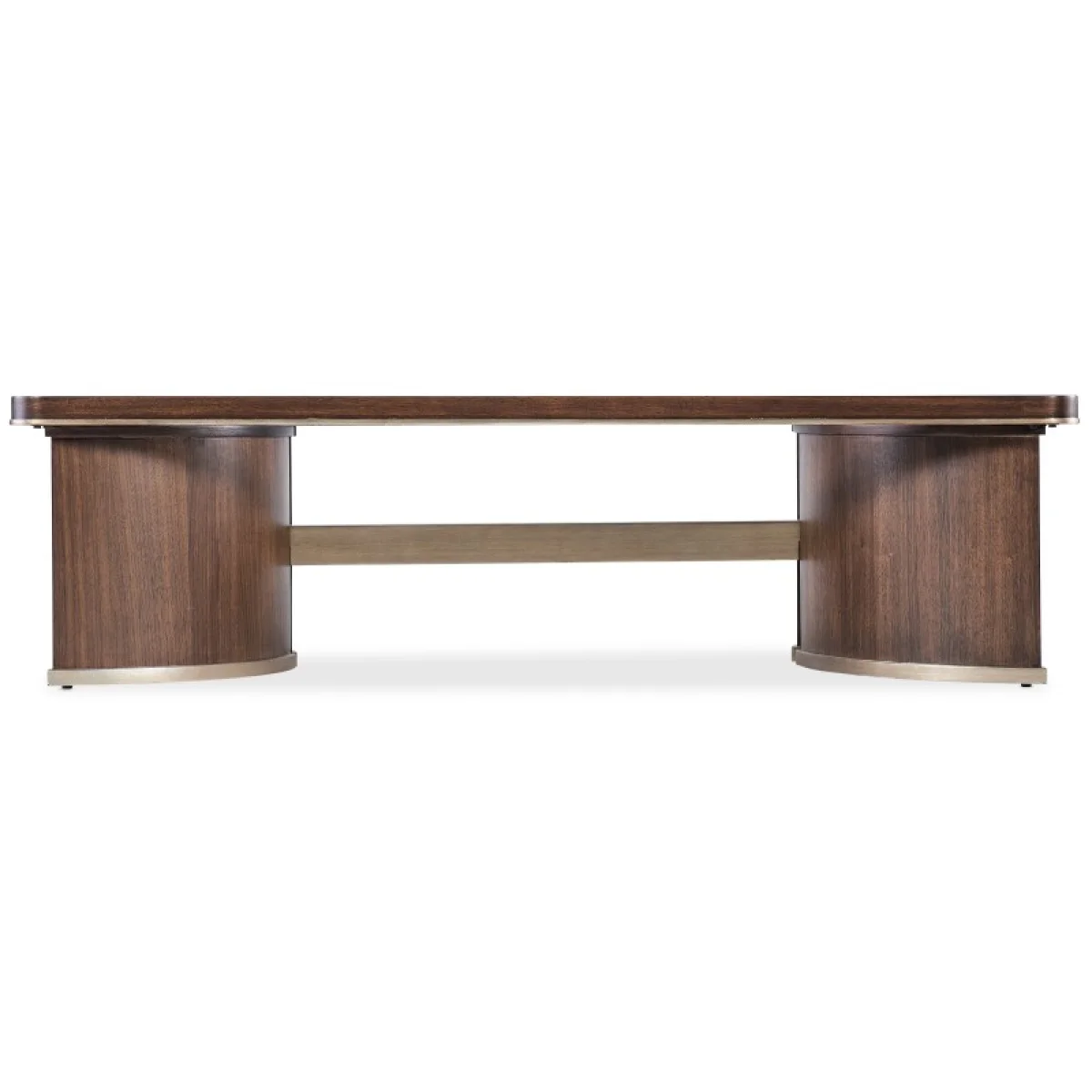 Melange Contours Cocktail Table Cocktail & Coffee Tables Brown 6