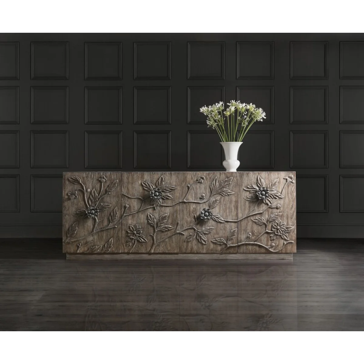Melange Florence Four Door Credenza Accent Furniture Accent Furniture 8