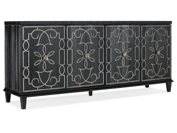Melange Florence Four Door Credenza Accent Furniture Accent Furniture 15