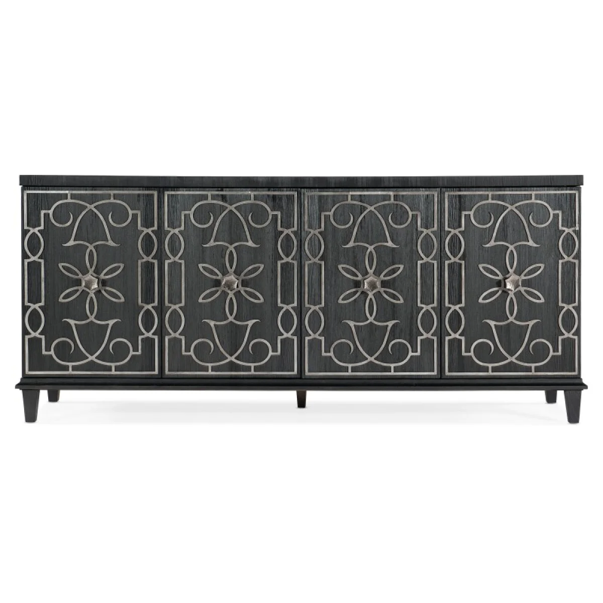 Melange Madeline Four Door Credenza Accent Furniture Accent Furniture 7
