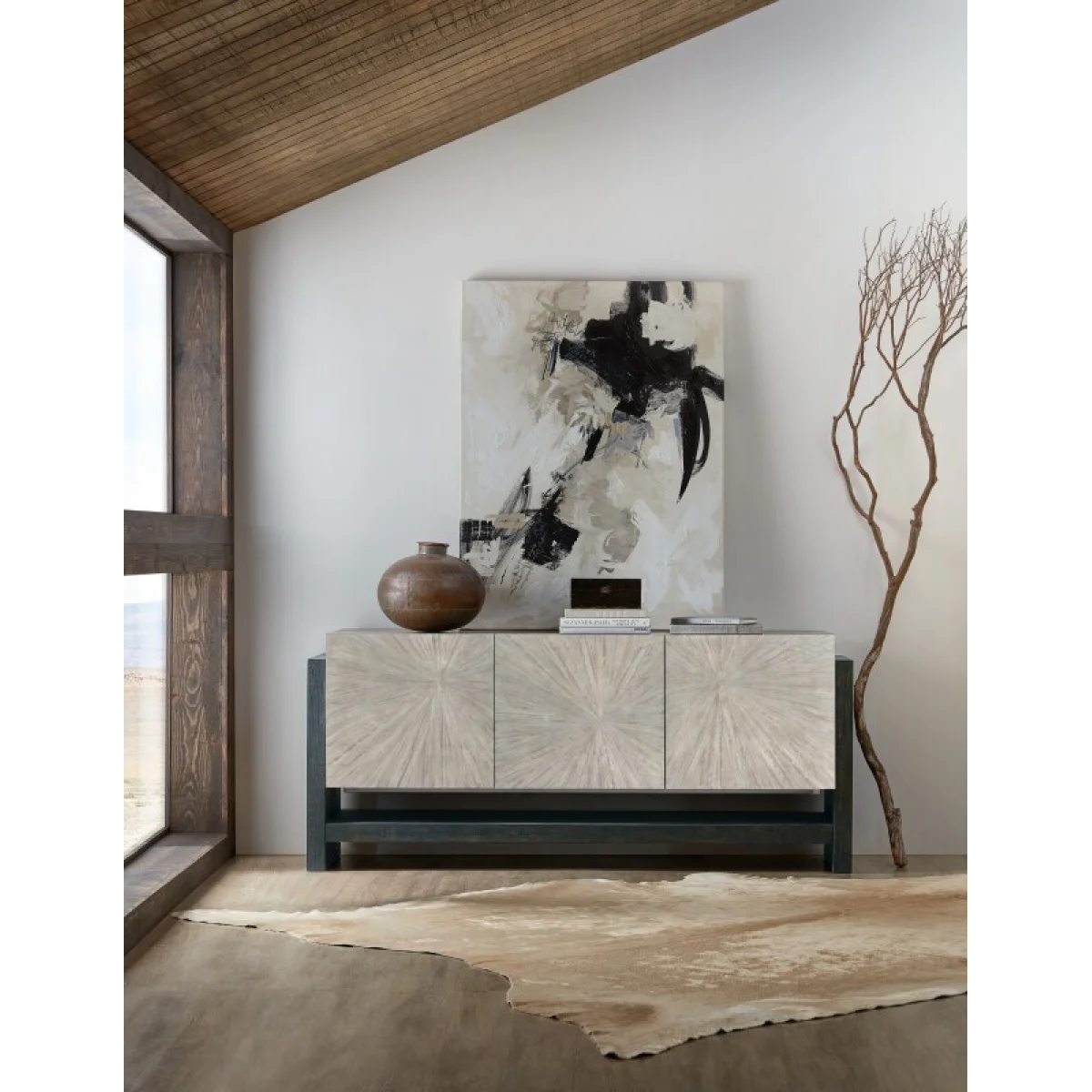 Melange Ground Perspective Credenza Accent Furniture Accent Furniture 9